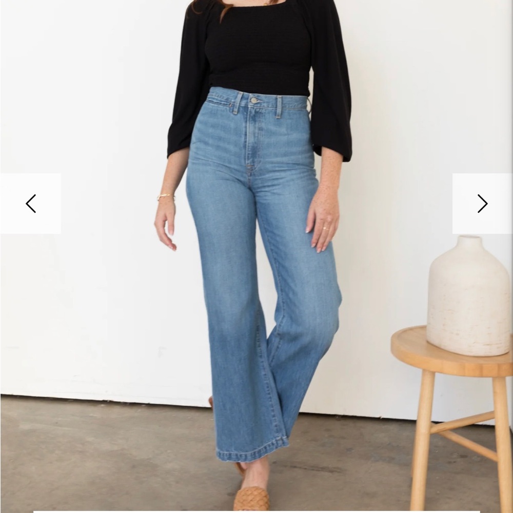 ISO ABLE Ginnie wide leg jeans
